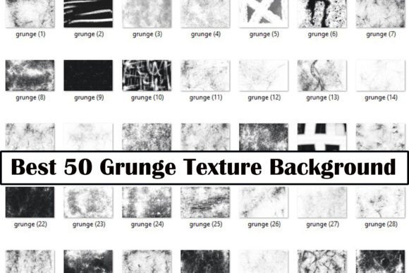 Best 50 Grunge Texture Backgrounds: Your Design Toolkit