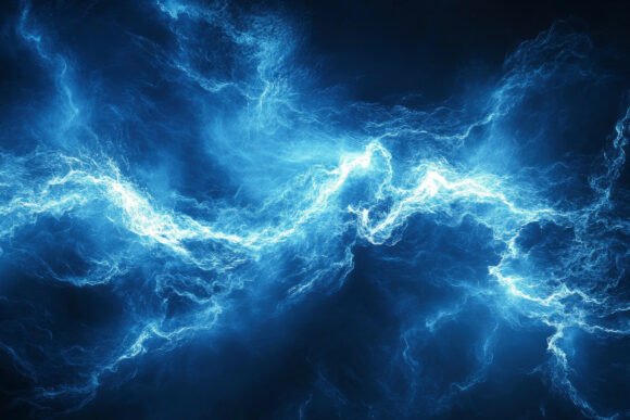 Blue Lightning Background Wallpaper: A High-Impact Digital Asset