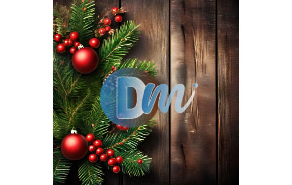 Christmas Wooden Digital Paper 43: A Rustic Foundation for Festive Design