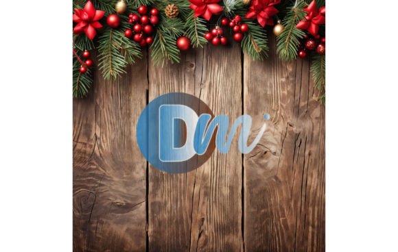 Christmas Wooden Digital Paper 9: A Designer's Resource