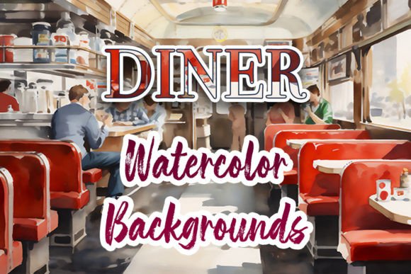 Diner Backgrounds: A Nostalgic Touch for Modern Design