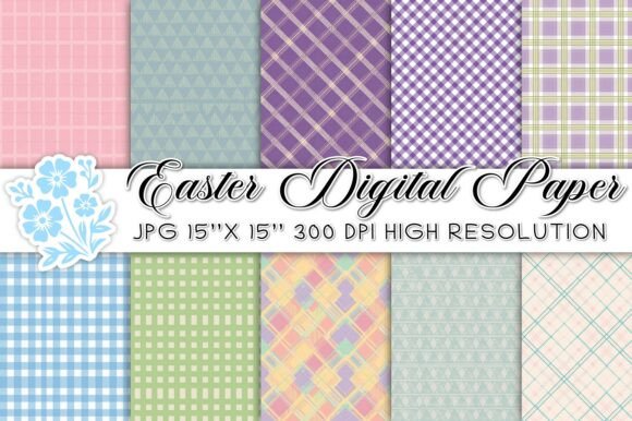 Easter Digital Paper Backgrounds: A Creative Toolkit for Spring Projects