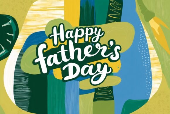 Elevate Your Father's Day Designs with This Digital Paper