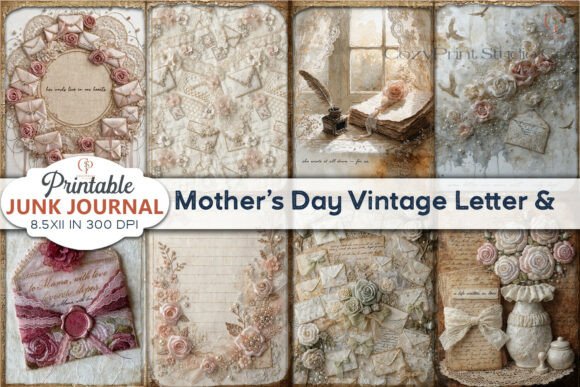 Mother's Day Vintage Letter Junk Journal: A Designer's Guide
